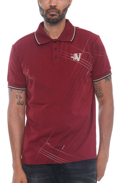 Camisa tipo polo con botones de Version Couture