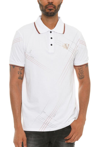 Camisa tipo polo con botones de Version Couture