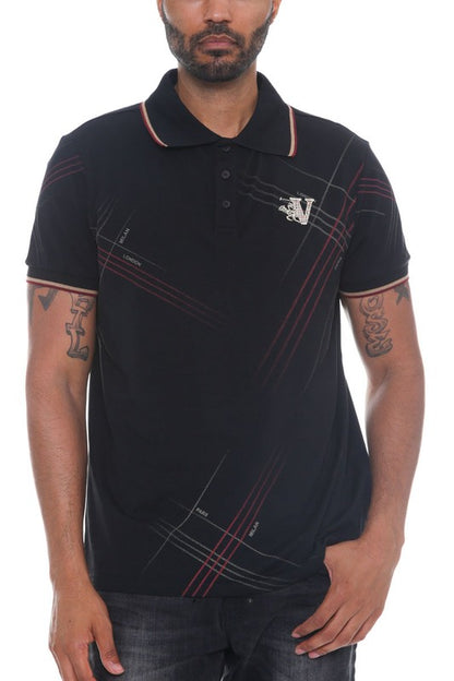 Camisa tipo polo con botones de Version Couture