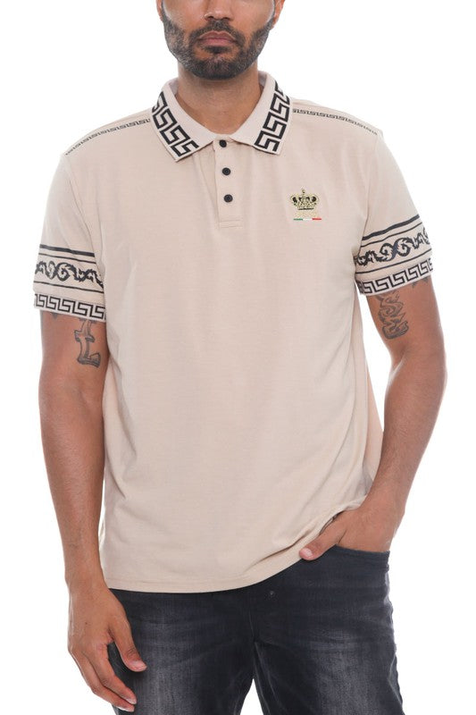 Camisa tipo polo con botones de Version Couture