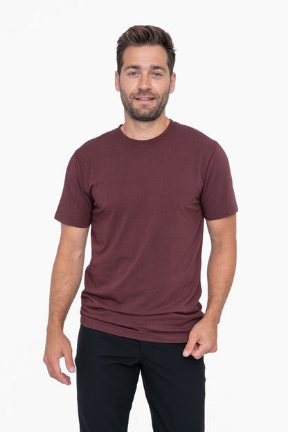 Pima Cotton Blend Short Sleeve Tee