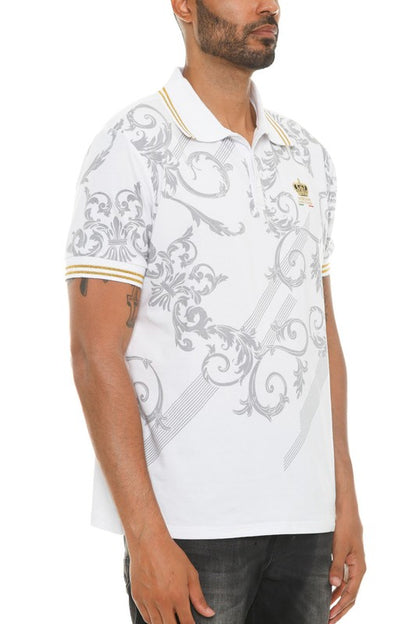 Camisa tipo polo con botones de Version Couture