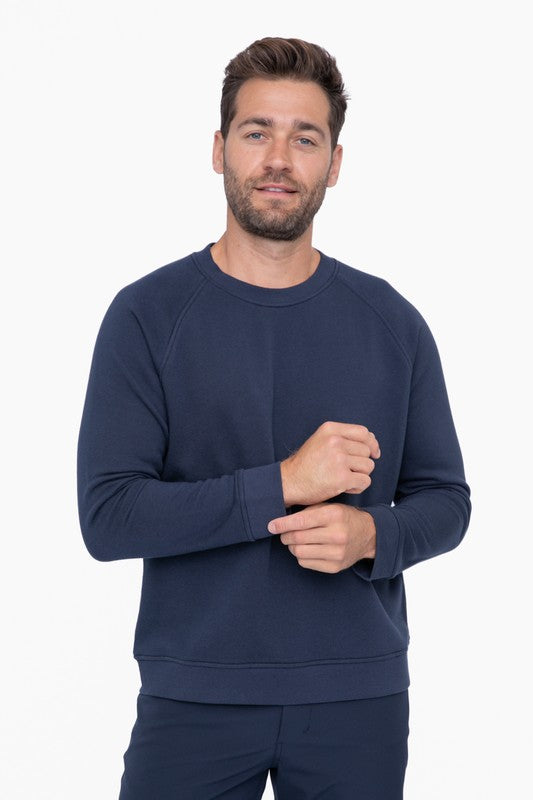 Cotton Blend Classic Crewneck