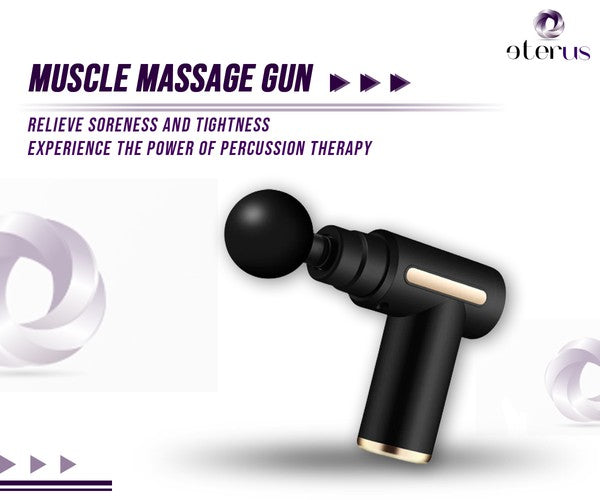 Pistola de masaje muscular