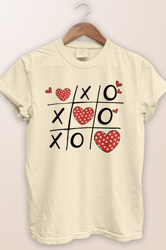 Retro Valentines Day, Garment Dye Tee