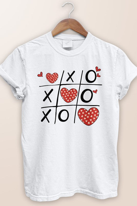 Retro Valentines Day, Garment Dye Tee