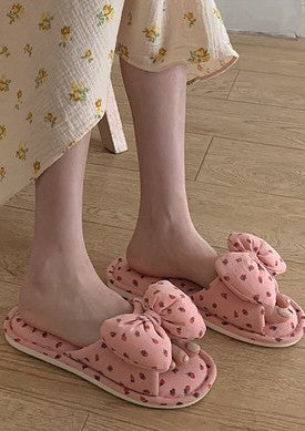 Bow slippers