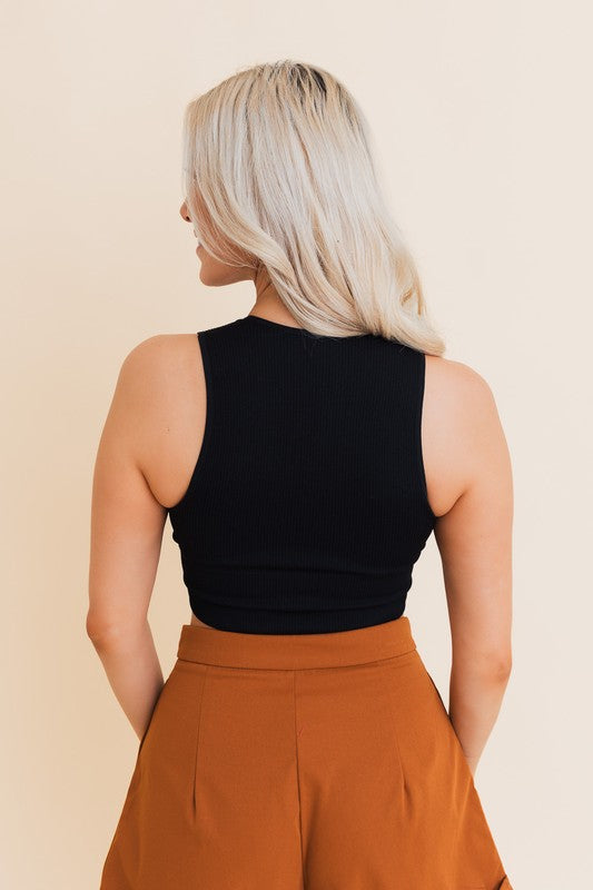 Ultra Comfy Everyday Ribbed Crop Top