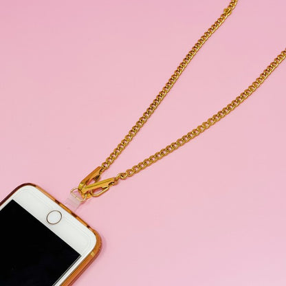 Golden Chain Multi Function Phone Lanyard