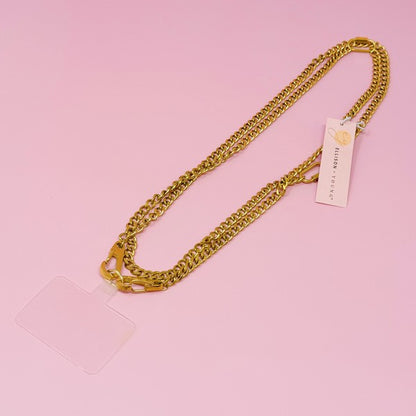 Golden Chain Multi Function Phone Lanyard