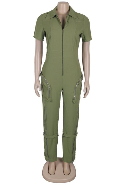 WOMEN FASHION CAGO JUMPSUITS