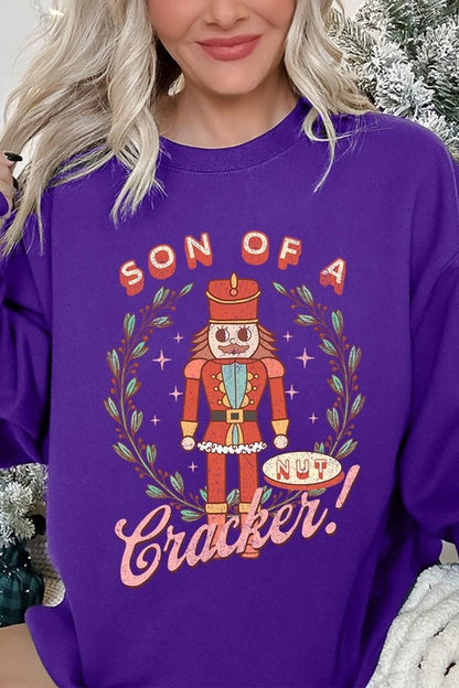 Son Of A Nutcracker Graphic Fleece Sweatshirts