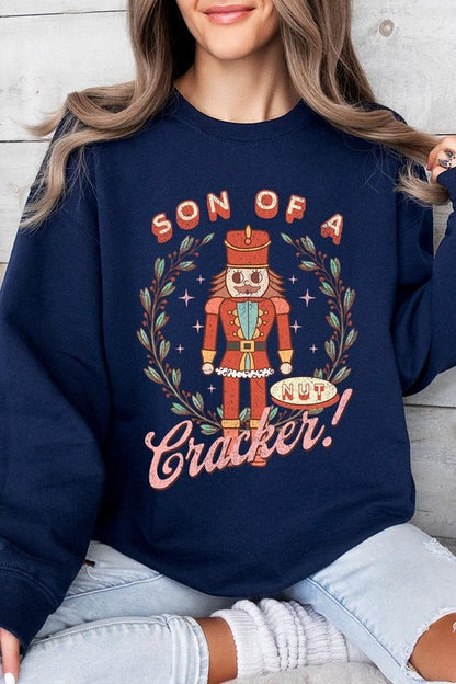 Son Of A Nutcracker Graphic Fleece Sweatshirts