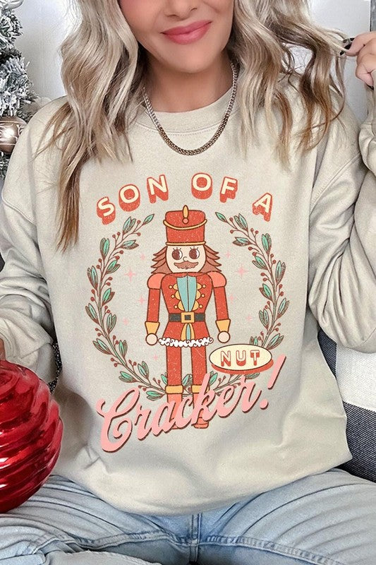 Son Of A Nutcracker Graphic Fleece Sweatshirts