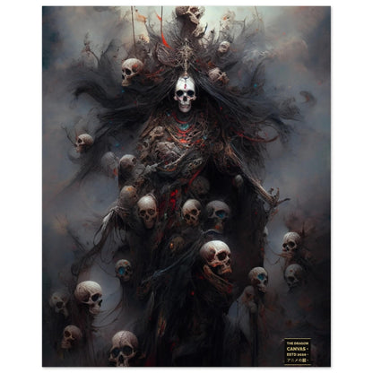 "Skull Servants" Biopunk Horror Collection #33 - Anime Semi-Glossy Poster