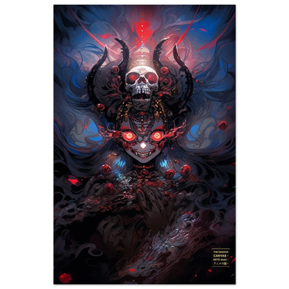 "Demon Princess" Biopunk Horror Collection #04 - Anime Semi-Glossy Poster