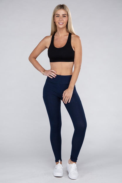 Active Leggings Featuring Concealed Pockets