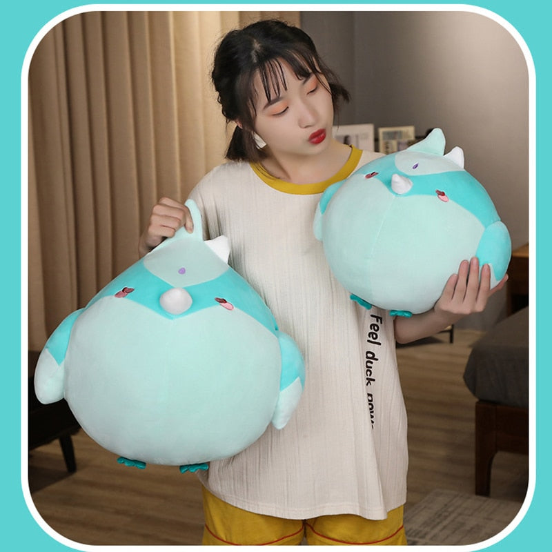 Muñecas de juguete de peluche de pájaro gigante - Juguete y llavero de mascota anime Kawaii