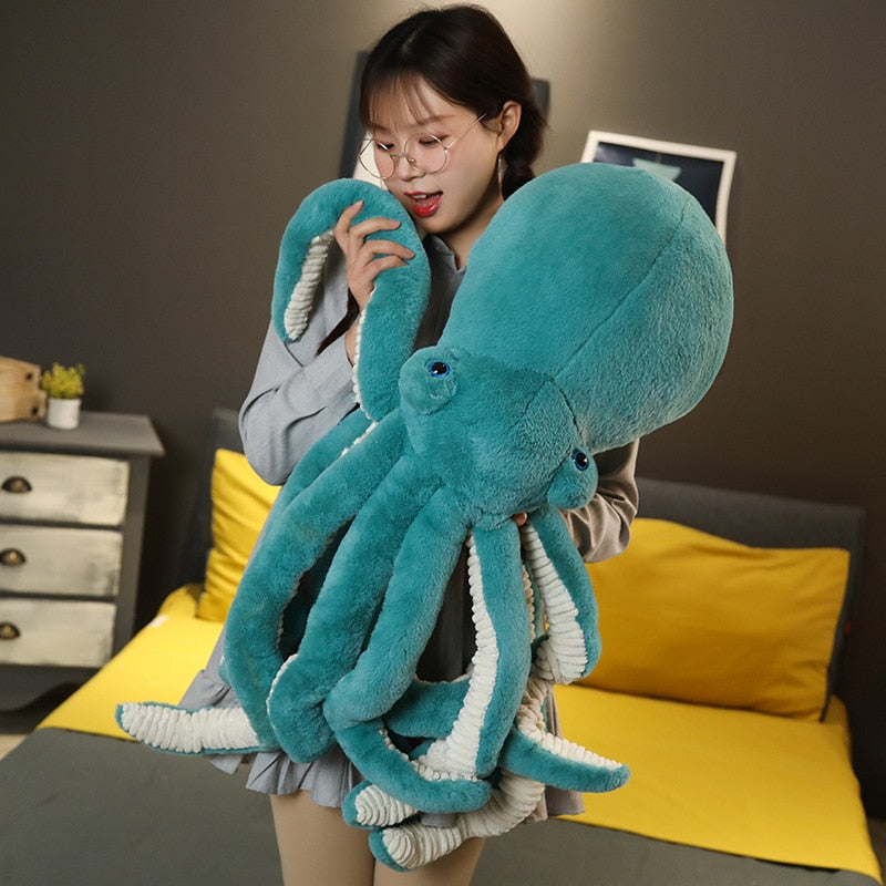 18/85cm Octopus Plush Stuffed Toy - Soft Animal Cute Doll