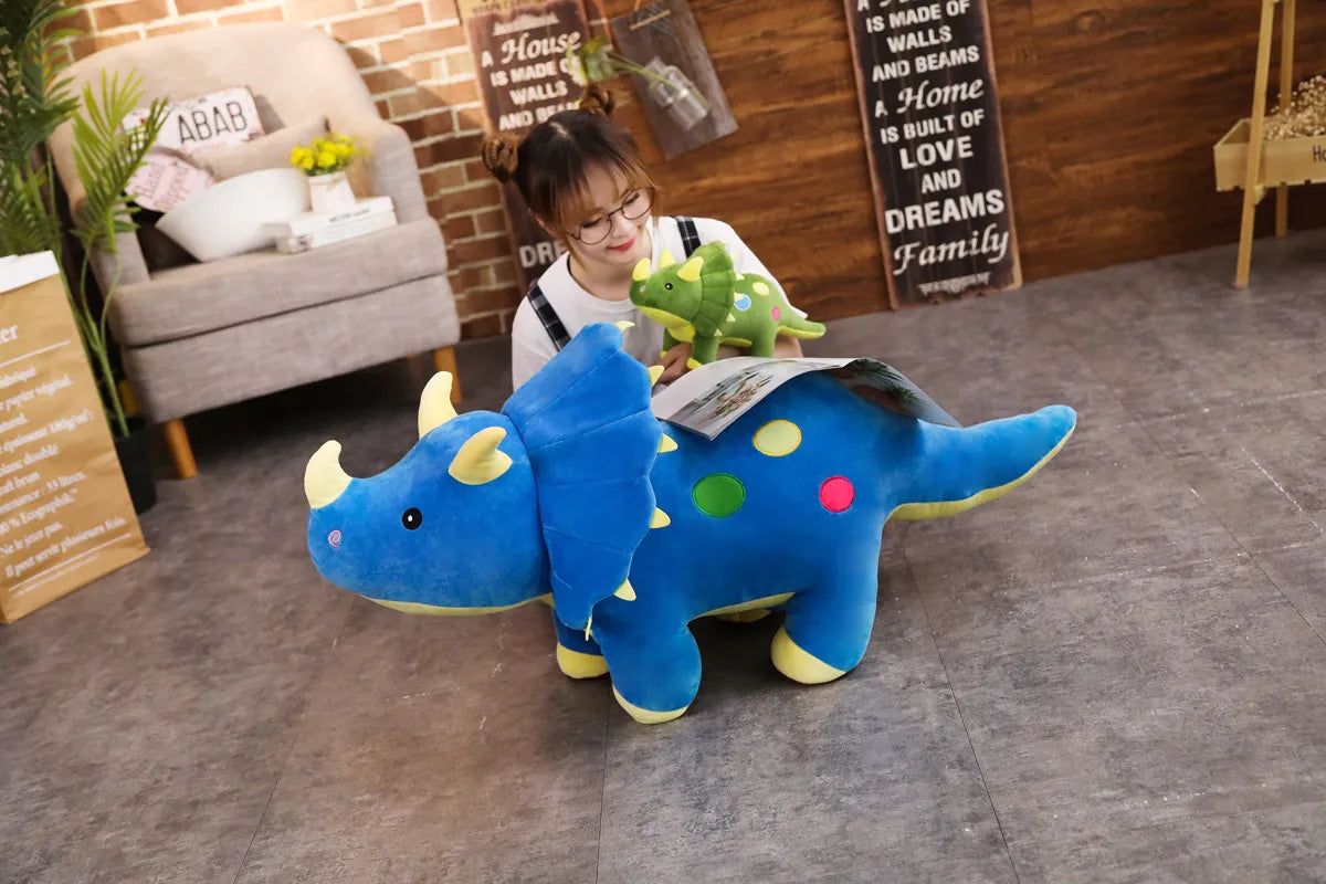 40cm Plush Soft Triceratops Toy Dinosaur
