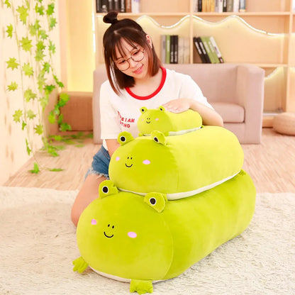 30-90CM Soft Stuffed Doll Animal Pillow - Dog Cat Penguin Pig Frog