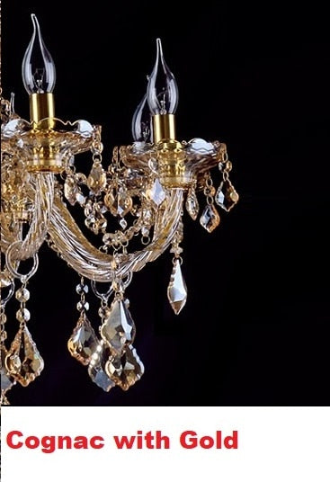 Lámpara de cristal moderna para decoración de sala de estar - Colgantes y candelabros - Lámpara de interior para iluminación del hogar