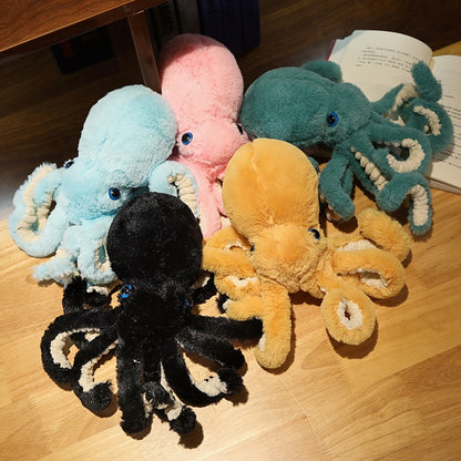 18/85cm Octopus Plush Stuffed Toy - Soft Animal Cute Doll