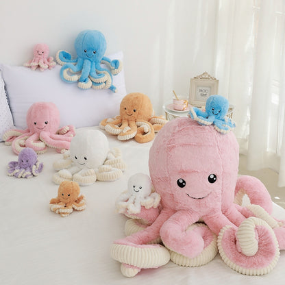 18/85cm Octopus Plush Stuffed Toy - Soft Animal Cute Doll