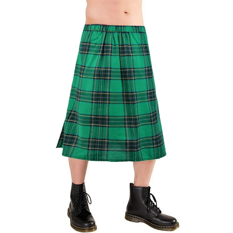 Pantalones de hombre - Kilt escocés - Falda tradicional - Retro clásico