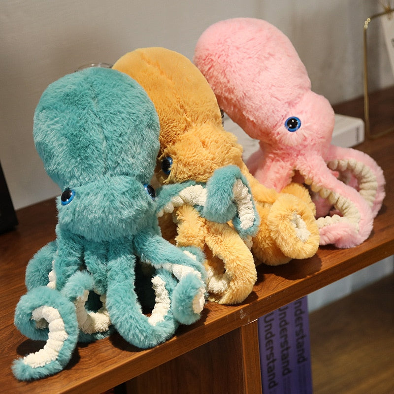 18/85cm Octopus Plush Stuffed Toy - Soft Animal Cute Doll