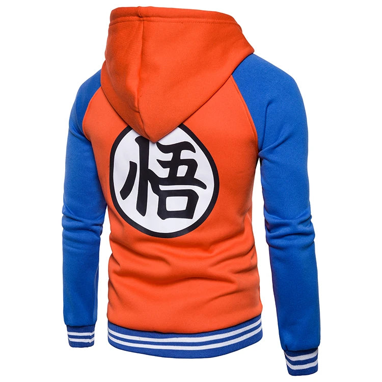 Trend New Japanese Anime Varsity - Spring Casual Zipper Hoodie Coat Sweatshirt