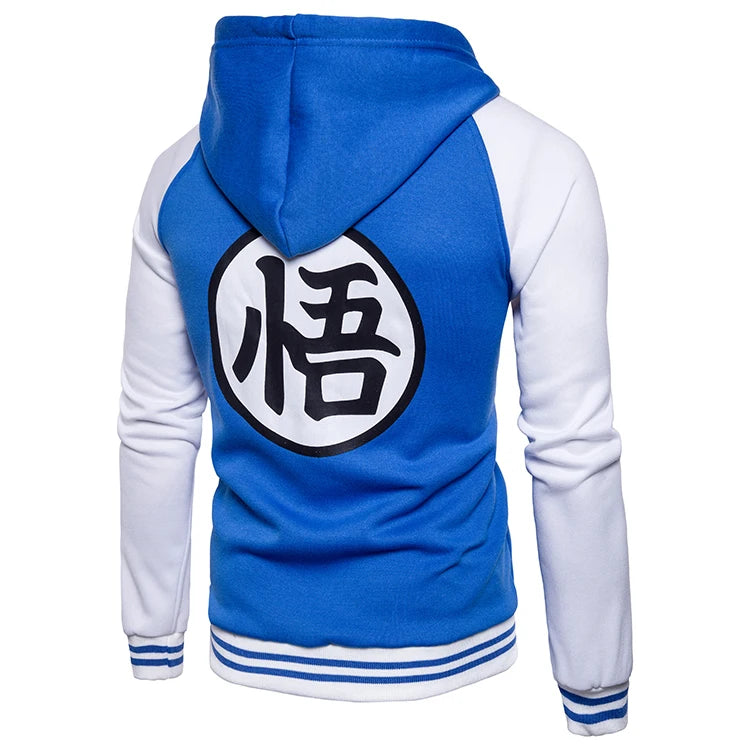 Trend New Japanese Anime Varsity - Spring Casual Zipper Hoodie Coat Sweatshirt