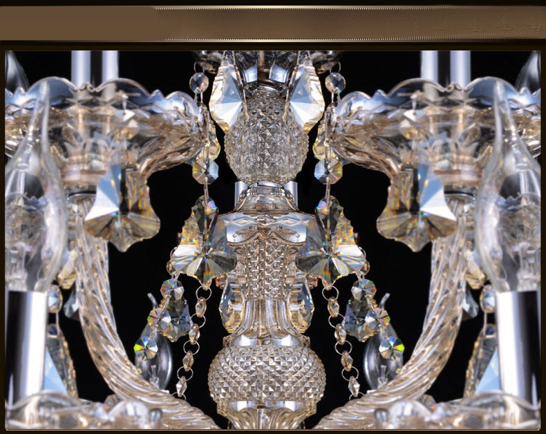 Lámpara de cristal moderna para decoración de sala de estar - Colgantes y candelabros - Lámpara de interior para iluminación del hogar