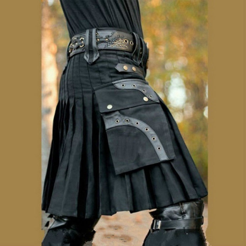 Men's Bottoms - Scottish Kilt - Traditional Skirt - Classic Retro