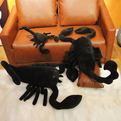 Juguete de peluche Kawaii Scorpion - Almohada de peluche suave