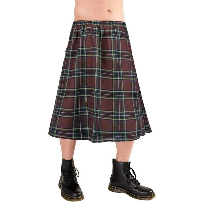 Men's Bottoms - Scottish Kilt - Traditional Skirt - Classic Retro