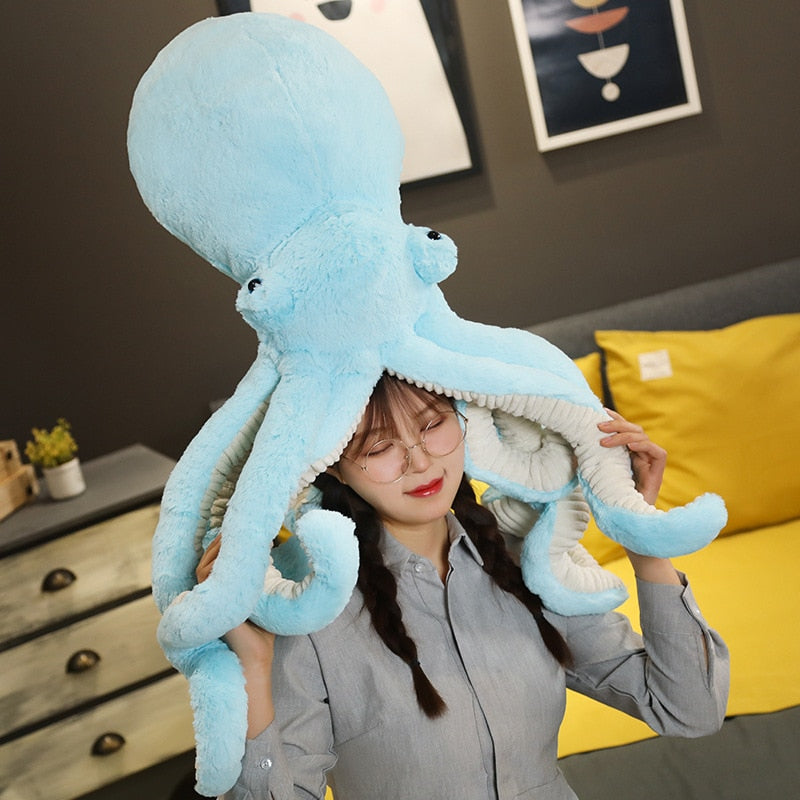 Juguete de peluche de pulpo de 18/85 cm - Muñeca linda de animal suave