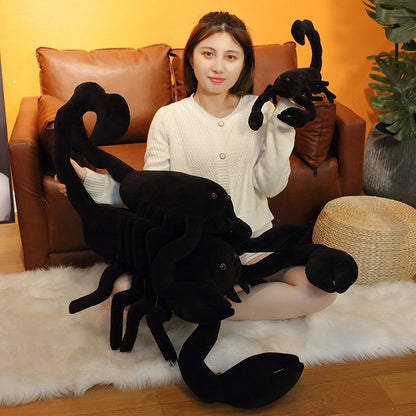 Juguete de peluche Kawaii Scorpion - Almohada de peluche suave