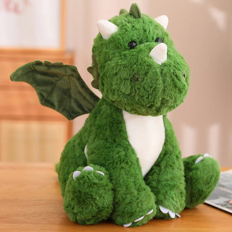 Dinosaur Egg Turns into Dino Plush - Stuffed Cartoon Dragon