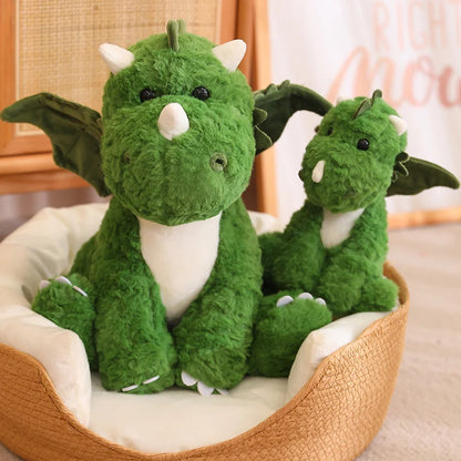 Dinosaur Egg Turns into Dino Plush - Stuffed Cartoon Dragon