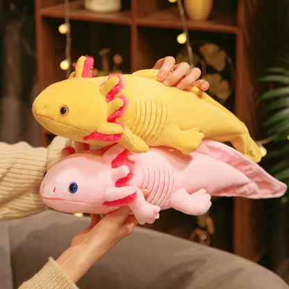 45-80cm Kawaii Axolotl Salamander Plush Pillow