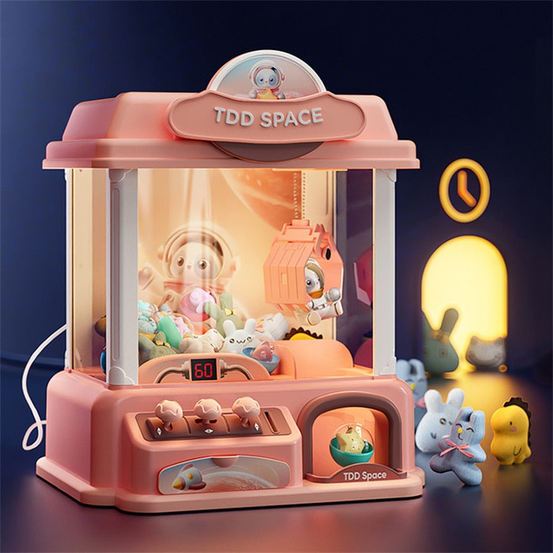 Doll Candy Machine Coin Operated - Mini Claw Catch - Toys