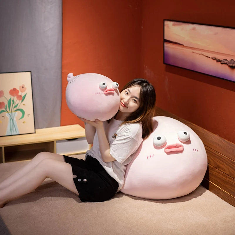 Giant Cute Puffer Fish Plush Toy