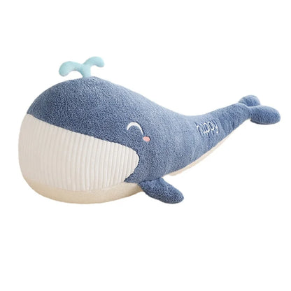 120cm Kawaii Smile Whale Plush Pillow