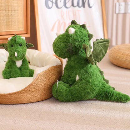 Dinosaur Egg Turns into Dino Plush - Stuffed Cartoon Dragon