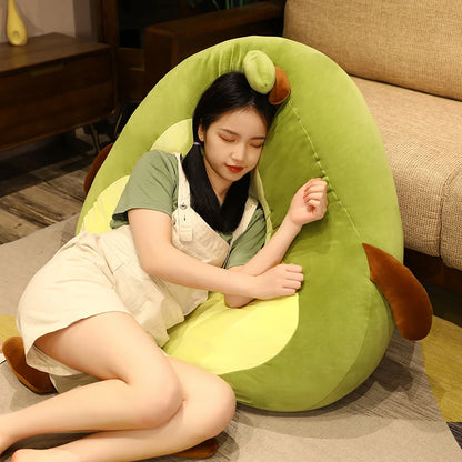 50-100 CM Giant Avocado Stuffed Plush Toy - Fruit Cushion Pillow