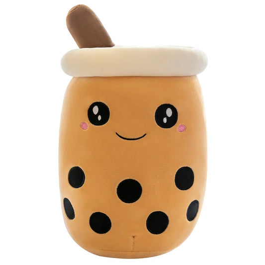 Cute Boba Latte Americano Coffee Milk Tea Plushie Toy