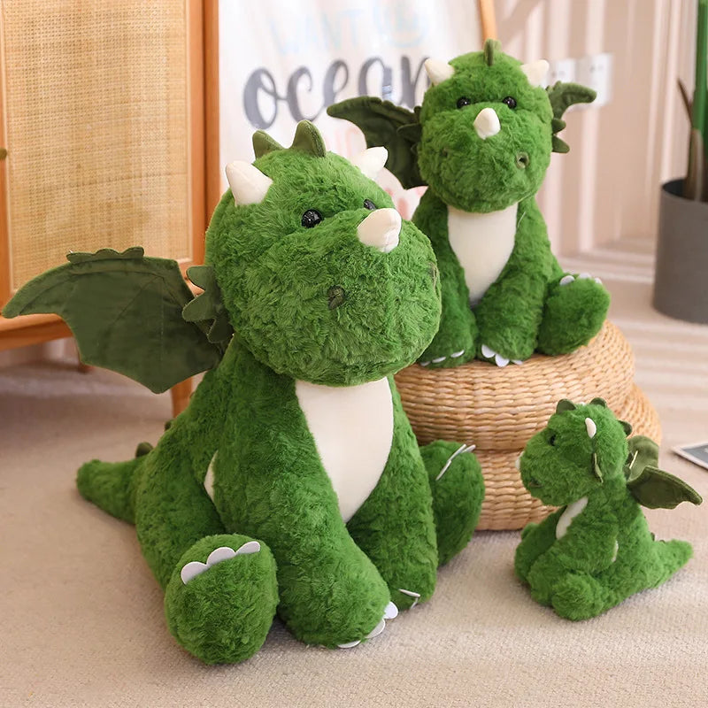 Dinosaur Egg Turns into Dino Plush - Stuffed Cartoon Dragon