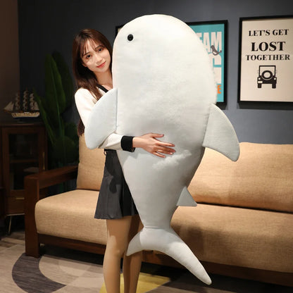 55/70/120cm Giant Cute Whale Plush Toys