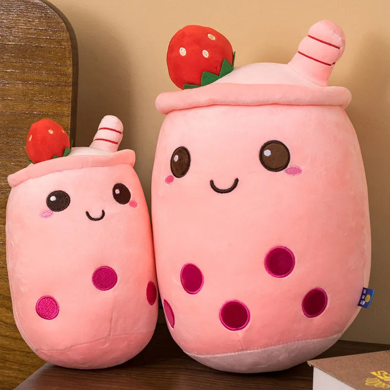 Cute Boba Latte Americano Coffee Milk Tea Plushie Toy